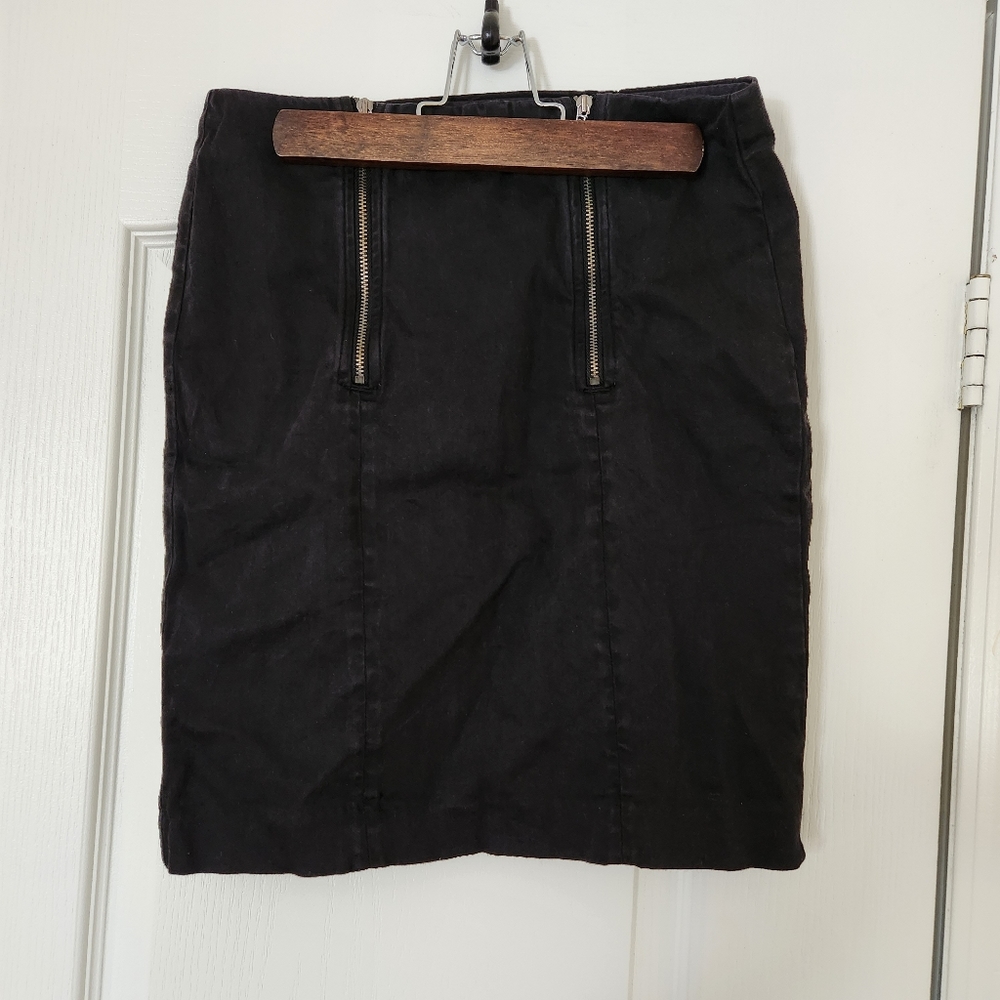 Armani Exchange black mini skirt, size 0, lightly worn